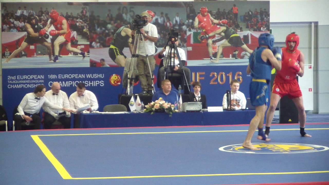 Elcin Eminov .Wushu sanda avropa cempiyanati 2016