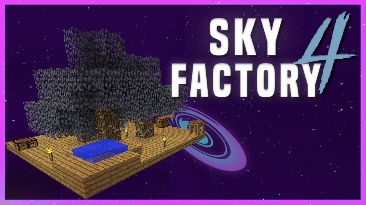 DEBUT DE L'AVENTURE ! | Ep.1 | SkyFactory 4 [Minecraft] - YouTube