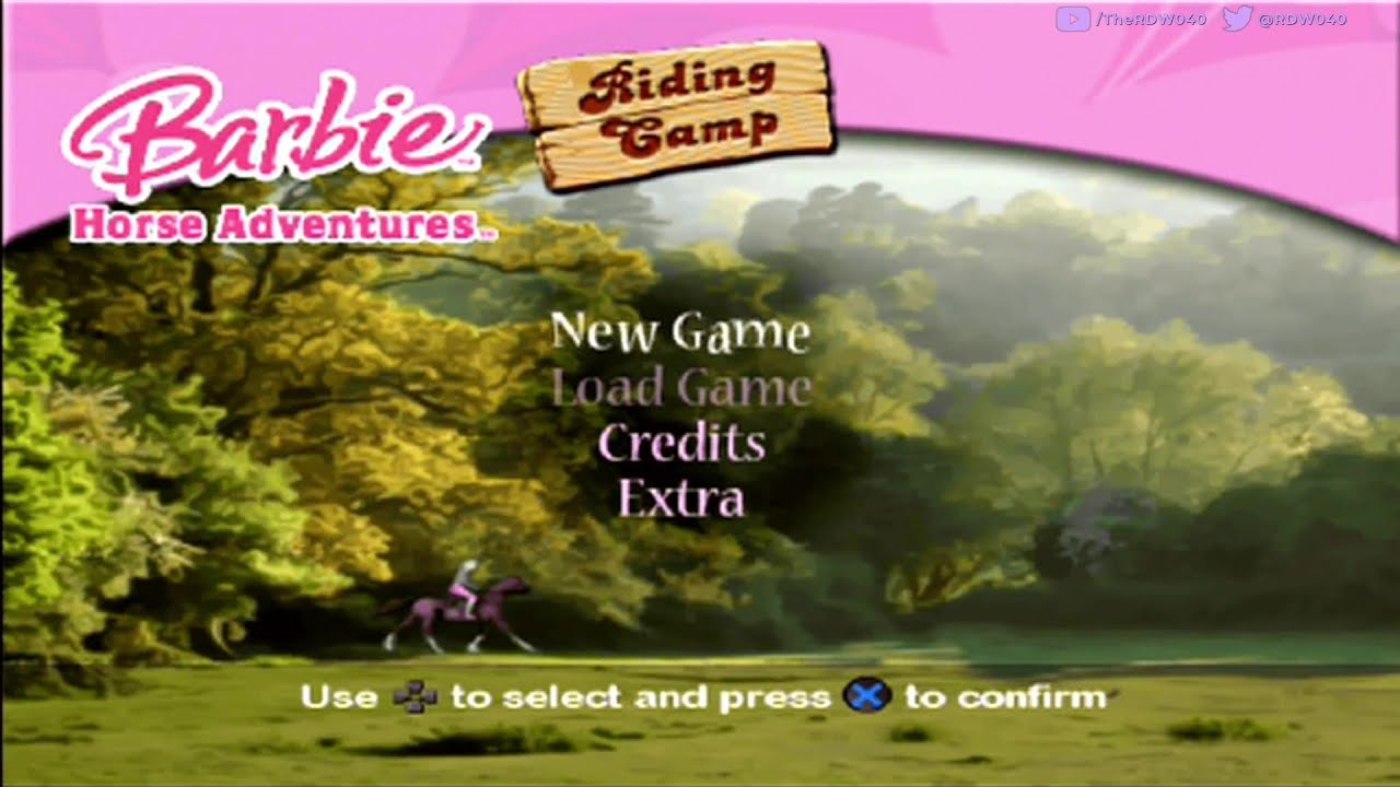 Barbie Horse Adventures: Riding Camp - Playstation 2 Gameplay