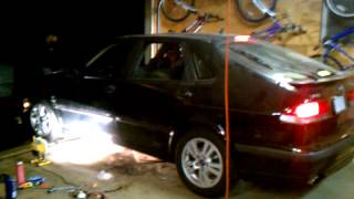 2001 Saab 9-3 SE Goes for First Drive - JE Pistons Rebuilt Engine