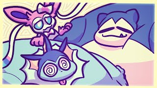 Round Vaporeon n' Snorlax