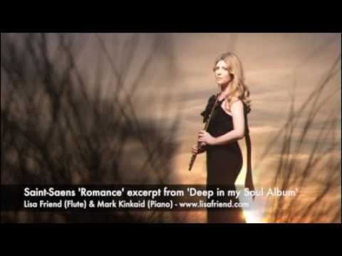 Saint Saens Romance Op 37 for flute and piano - Lisa Friend (flute)