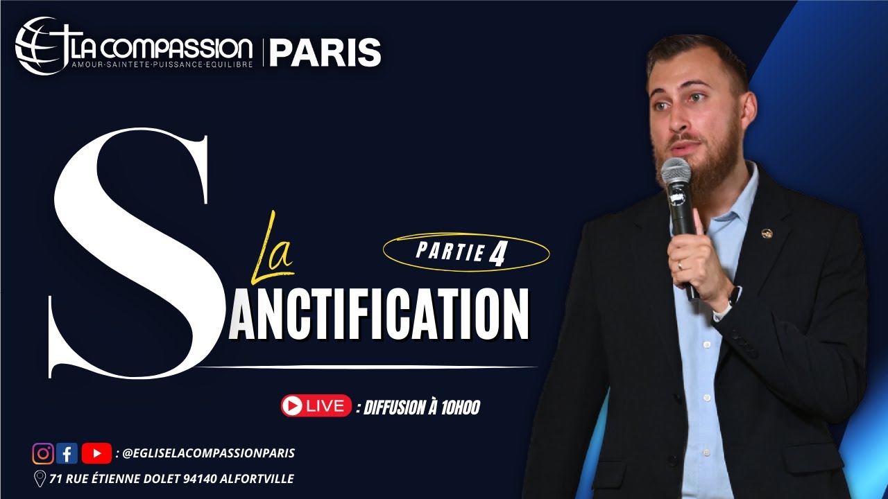 LA SANCTIFICATION PART 4-  PASTEUR COSPIEL