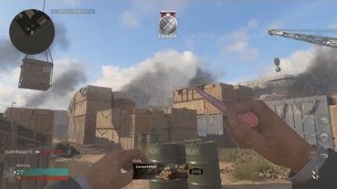 COD WW2 crossmap throwing knife
