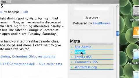 Wordpress Video Tutorial - adding links, contact me and meta 000WebHost FREE web hosting