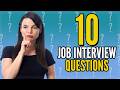 Top 10 Job Interview Questions in English