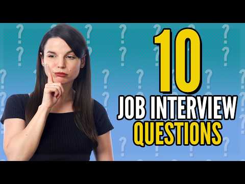 अंग्रेजी में शीर्ष 10 नौकरी के लिए साक्षात्कार प्रश्न
