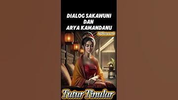 Sakawuni dan Arya kamandanu (ai generated) #tuturtinular #aryakamandanu #sakawuni #meishin
