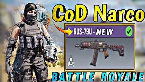 👉 cod narco * NEW * Rus-79u Gunsmith & Gameplay | Codmobile Battle Royale..!!
