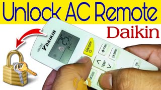 Daikin AC Remote Control | Lock & Unlock | Daikin AC Remote Setting |AC Remote Setting, Tech Cloning screenshot 5