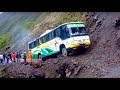 Insane Bus VS Dangerous Roads ! Amazing Bus Driving Skills