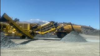 Impactor- Keestrack R6 Impactor crushing Basalt (LA15) to 40mm minus