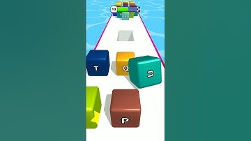 AZ Run (IOS, Android) New update Gameplay All Levels (Level 10) #Shorts