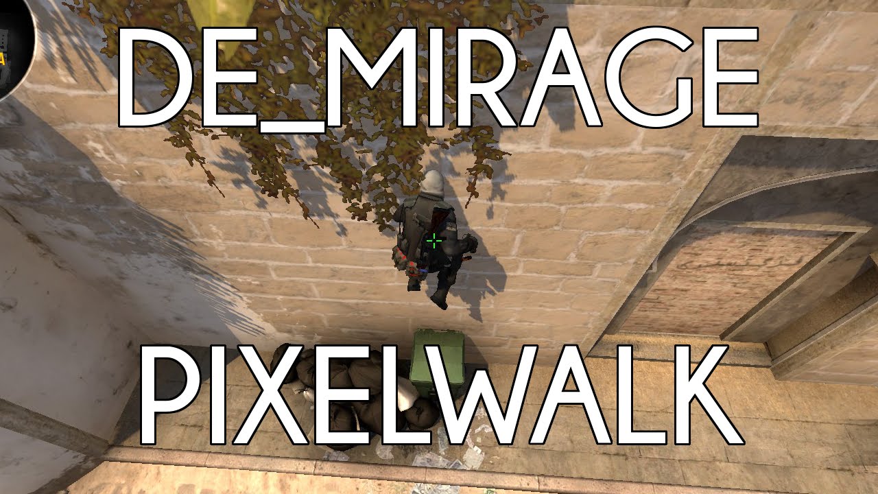 CS:GO - Mirage / Mid / Pixelwalk / NOT POPULAR / Win every mid fight / HOW2