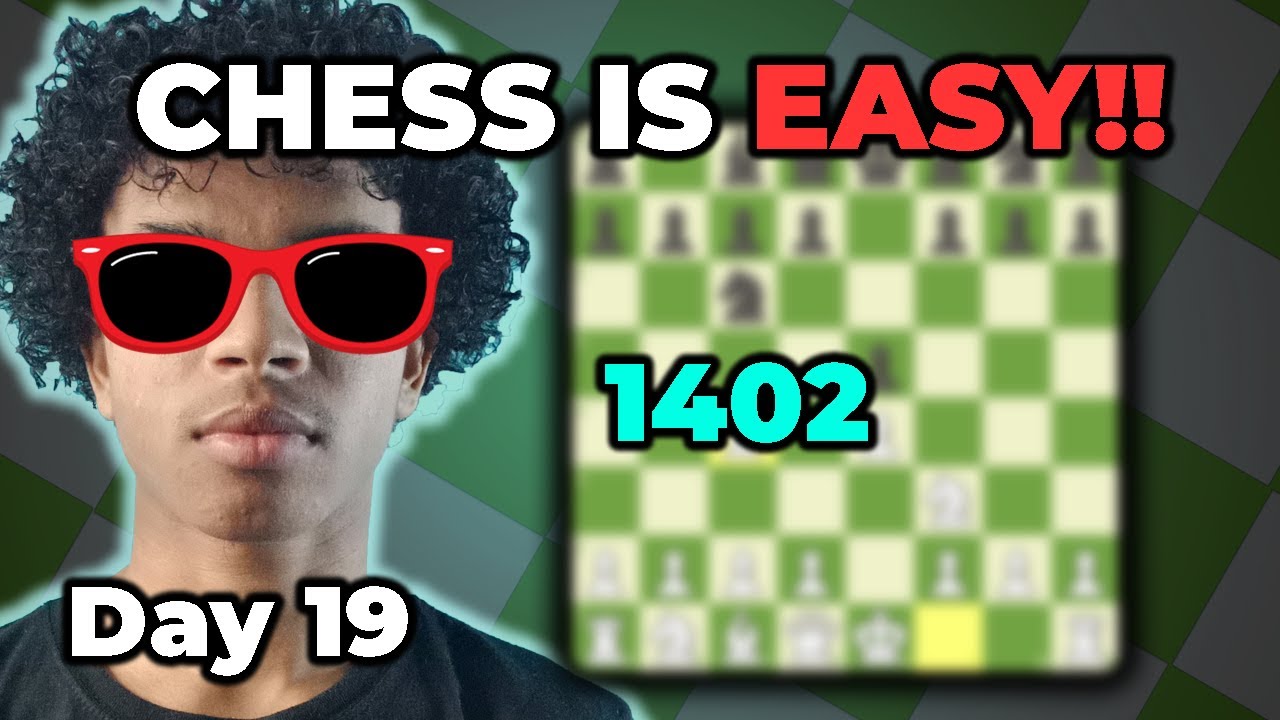 I HIT 1400 CHESS ELO!! | Road To 1500 Day 19 - YouTube
