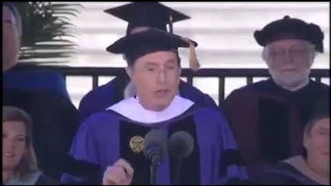 Stephen Colbert Commencement Speech