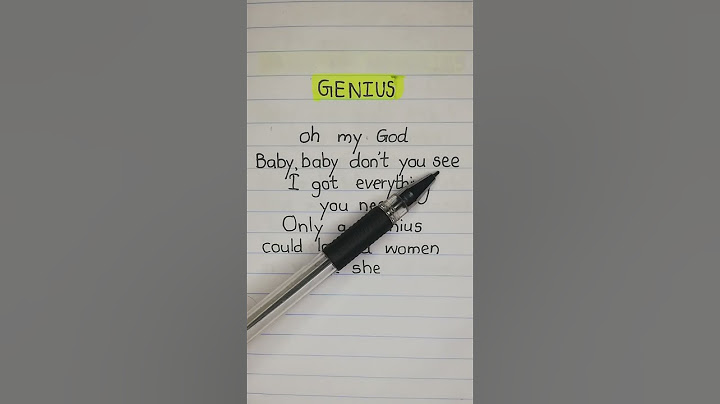 Genius by LSD Lyrics