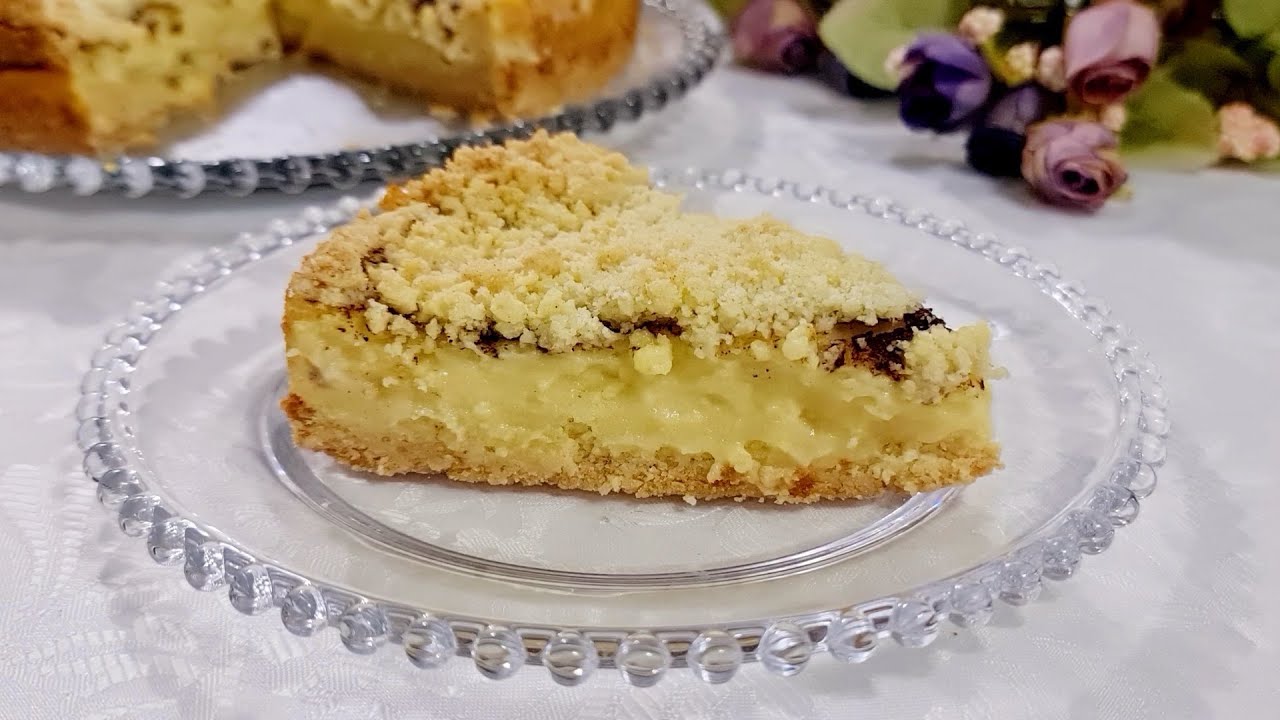 Тает во рту, хрустящий и сливочный. Зеленый кукурузный пирог!