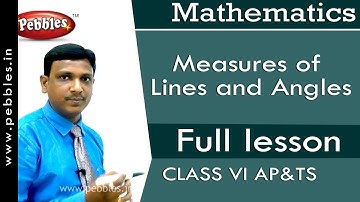 Measures of Lines and Angles | Ap&TS syllabus Class 6 Maths | Full lesson