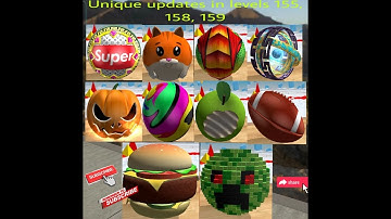 Episode 14| level 151 to 160 | New balls & Unique Worlds With Every level| HD #goingballs #3dgame