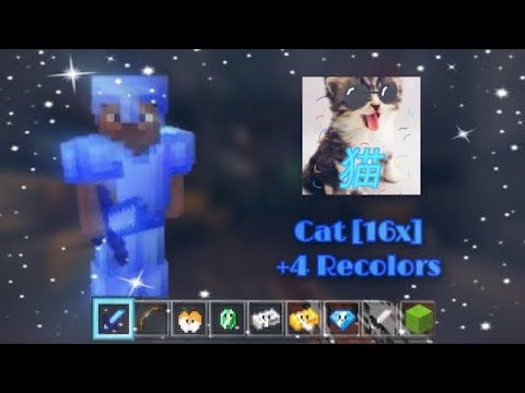 Cat [16x] + Recolors Pack Release | Hyperlands MCPE PVP TEXTURE PACK ...