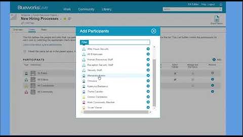How to Create and Manage Spaces on IBM Blueworks Live