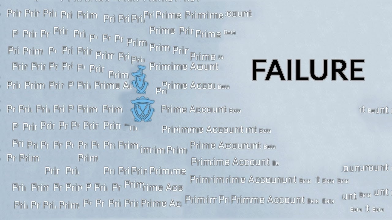 CSGO Prime Upgrade Failure [Old UI]