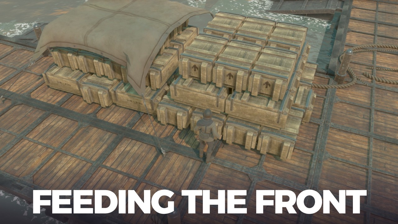 Supplying The Front: Solo Logi Life