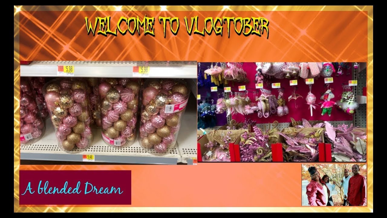 Vlogtober Day 13: Christmas Shopping Already?! - YouTube