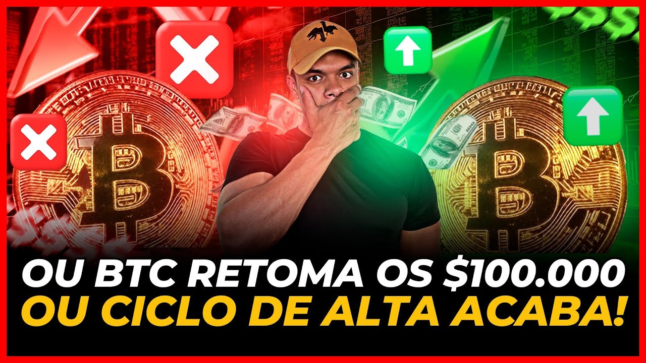 🚨 Se o Bitcoin não voltar acima de US$100.000… o ciclo ACABA!