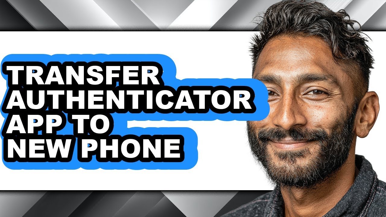 How to Transfer Authenticator App to New Phone - Step by Step - YouTube