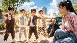 Despised Country Mom Unleashes Four Tiny Geniuses, Shocks Billionaire Dad!