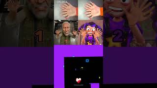Gnome &amp; Lily vs Hand Optical Illusion (Poppy Playtime Chapter 5) | Blue Bouncing Square