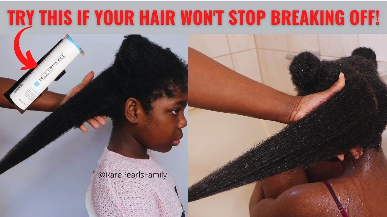 Try This If Your Hair Won't Stop Breaking Off! | Chelating Natural Hair