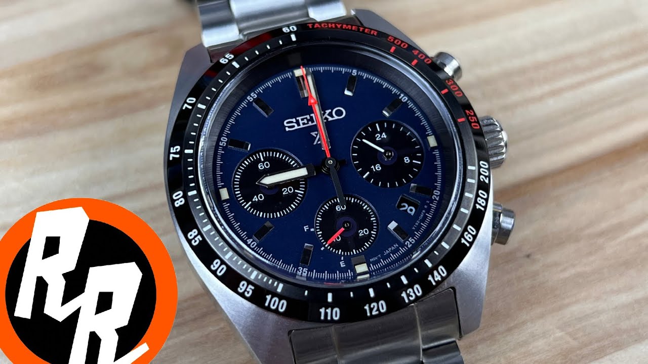 Seiko SSC815 Prospex Speedtimer Solar - YouTube