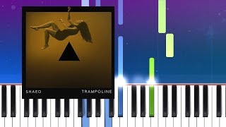privilegeret Moderne instruktør SHAED - Trampoline Apple Ad song (Piano tutorial) - YouTube