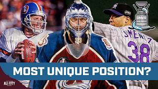 The most unique position in sports DNVR Avalanche Podcast