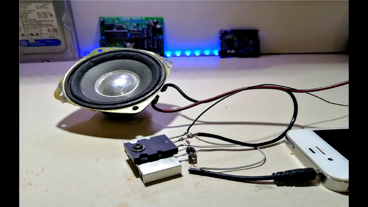 Transistör ile amfi devresi yapımı