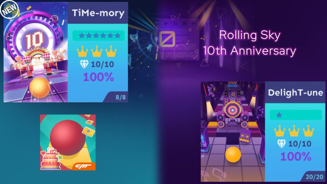 Rolling sky (10th Anniversary🎉) - TiMe-mory & DelighT-une 