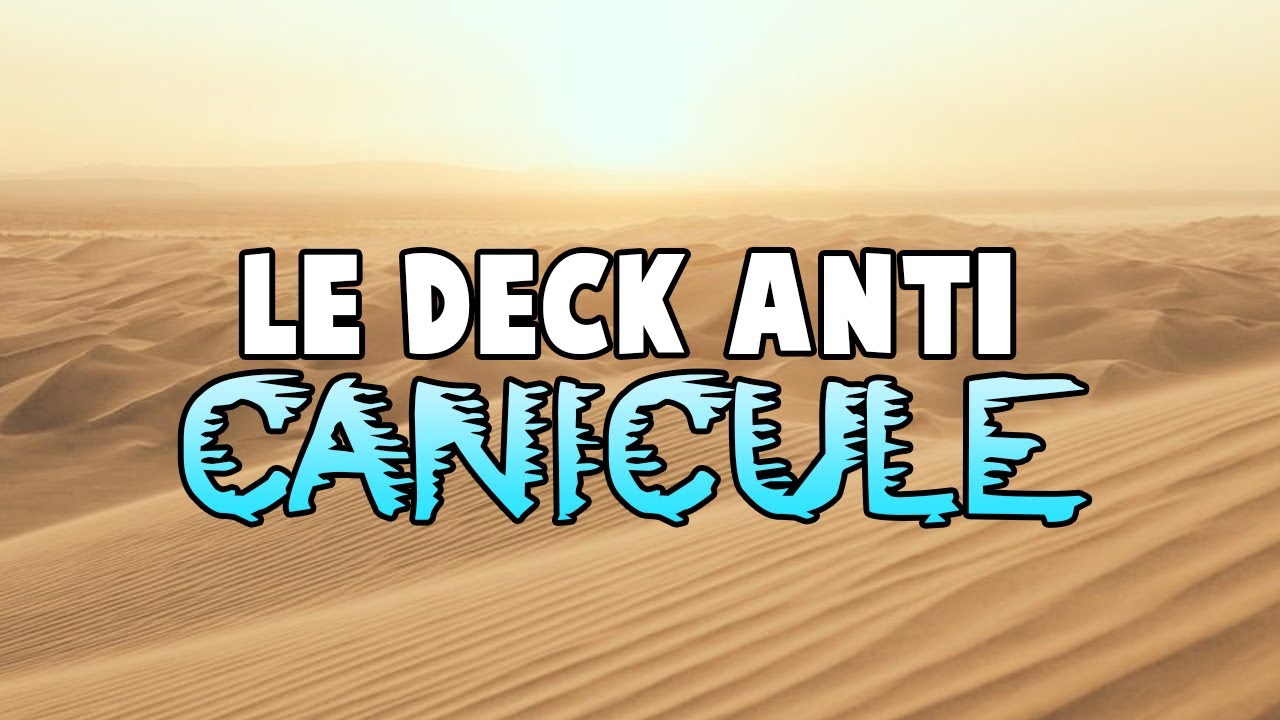 gaming logo LE DECK ANTI CANICULE / LA FRAICHANCE ABSOLUE