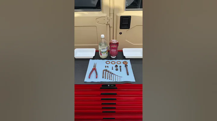 How to EASILY Remove Rust DIY (Vinegar and Ketchup) #Shorts