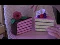 Felt cake tutorial with Lisa Pay  - includes FREE pattern