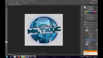 [Photoshop CS6] Simple Logo Speedart