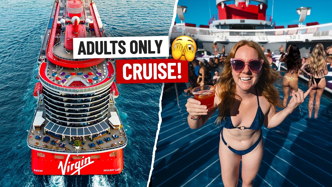 Our First Ever ADULTS ONLY Cruise! And It Got CRAZY 😱 (Virgin Voyages Resilient Lady)