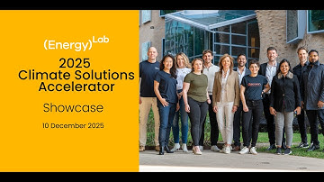 EnergyLab Climate Solutions Accelerator Showcase 2025