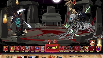 DragonFable - ChaosWeaver vs Undead Duo