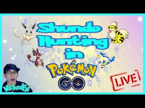 LATE NIGHT SHUNDO HUNTING WITH FANS AND FRIENDS IN POKEMON GO!