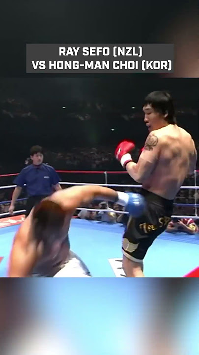 Ray Sefo and Hong-Man Choi’s ELECTRIC fight ⚡️