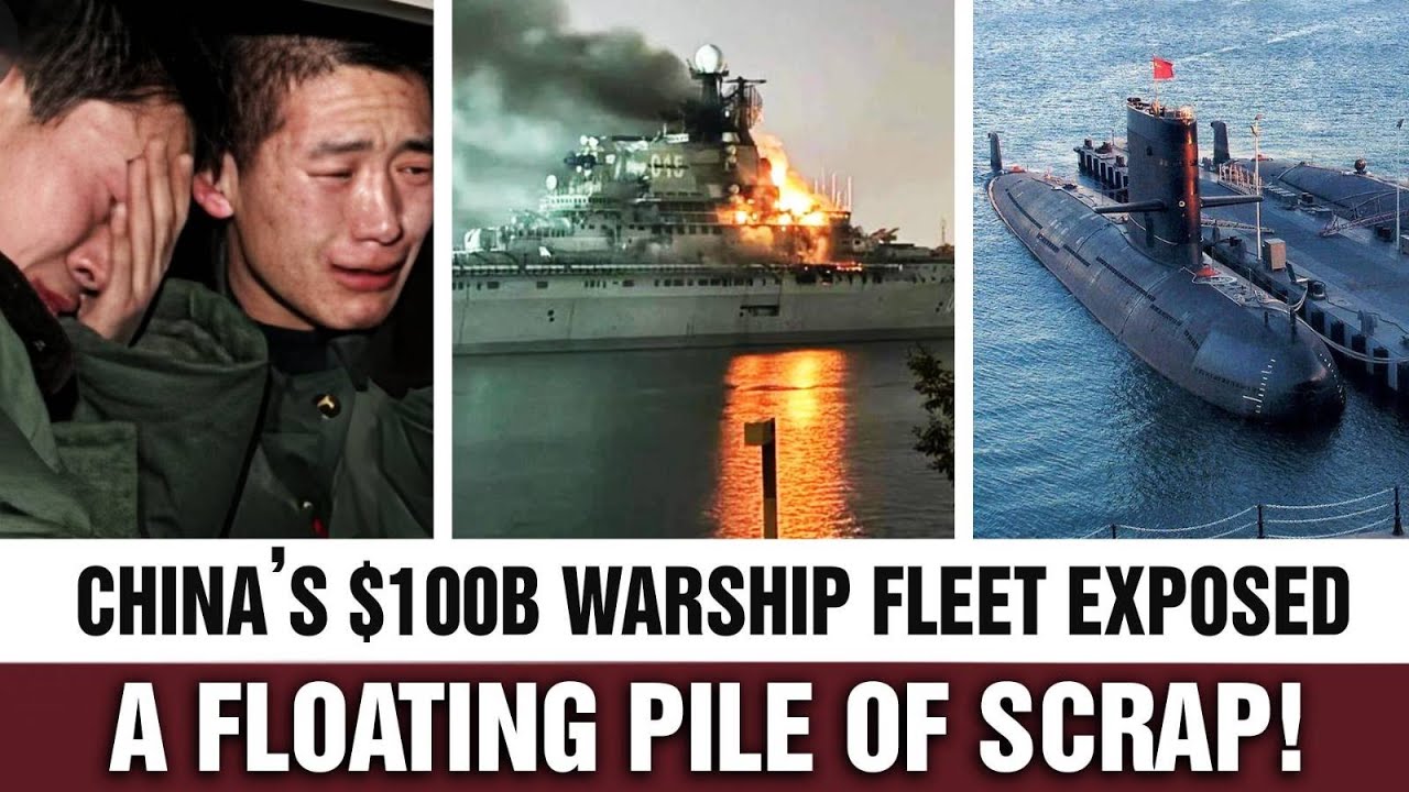 Военный флот Китая стоимостью 100 миллиардов долларов — всего лишь «куча металлолома»: Пекин «под...