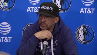 Jason Kidd Postgame - Towns leads Timberwolves in 121-87 win over Mavs team missing Doncic & Irving